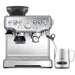 Espressor manual SAGE Barista Express BES875BSS, 2l, 1850W, 15 bar, sistem termic Thermocoil, argintiu - WALTI WALTI
