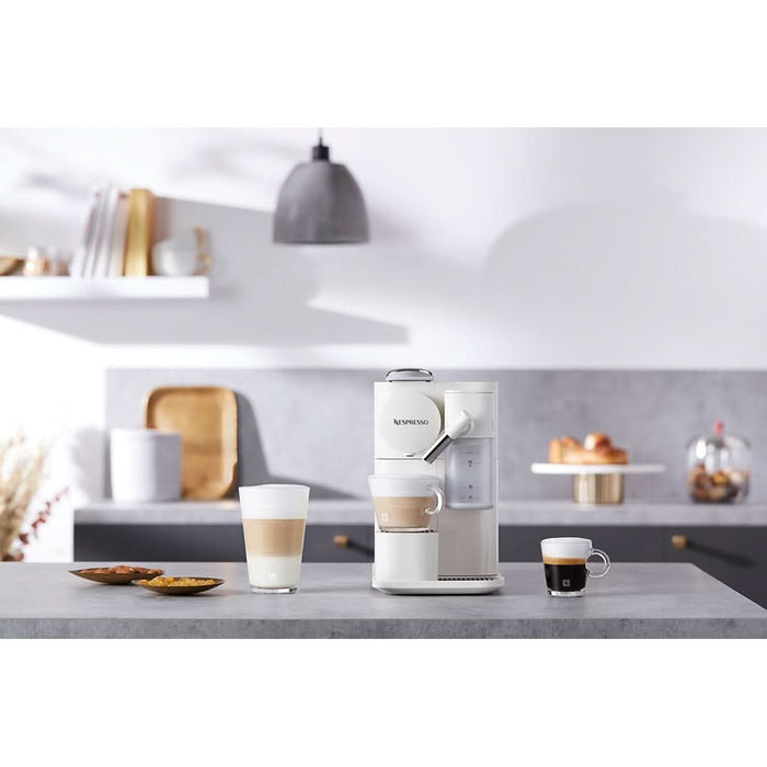 Espressor capsule NESPRESSO Lattissima One Evolution EN510.W, 1l, 1450W, 19 bar, alb WALTI
