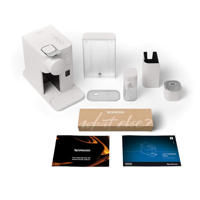 Espressor capsule NESPRESSO Lattissima One Evolution EN510.W, 1l, 1450W, 19 bar, alb WALTI