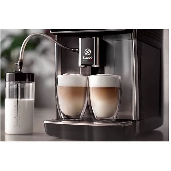 Espressor automat SAECO GranAroma SM6580/20, 1.8l, 1500W, 15 bar, alb-negru WALTI