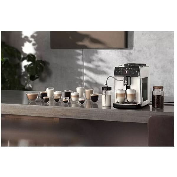 Espressor automat SAECO GranAroma SM6580/20, 1.8l, 1500W, 15 bar, alb-negru WALTI
