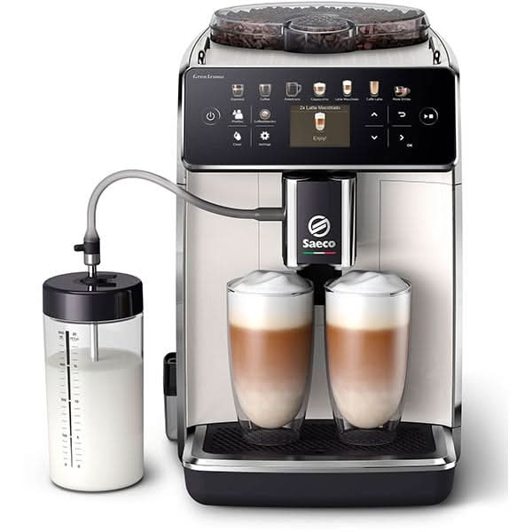 Espressor automat SAECO GranAroma SM6580/20, 1.8l, 1500W, 15 bar, alb-negru WALTI