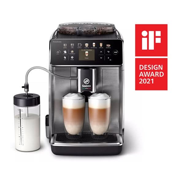 Espressor automat SAECO GranAroma SM6585/00, 1.8l, 1500W, 15 bar, argintiu-negru WALTI