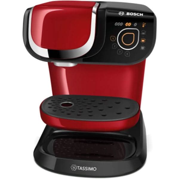 Espressor capsule BOSCH Tassimo My Way 2 TAS6503, 1.3l, 1500W, 15 bar, rosu-negru WALTI