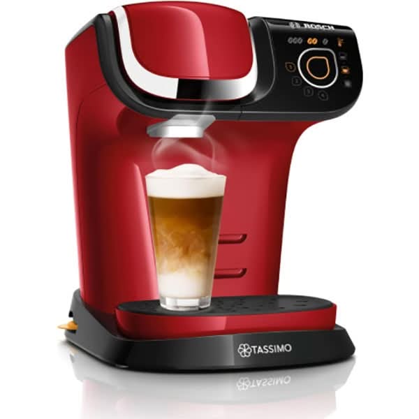 Espressor capsule BOSCH Tassimo My Way 2 TAS6503, 1.3l, 1500W, 15 bar, rosu-negru WALTI
