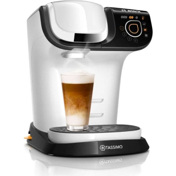 Espressor capsule BOSCH Tassimo My Way 2 TAS6504, 1.3l, 1500W, 15 bar, alb-negru WALTI