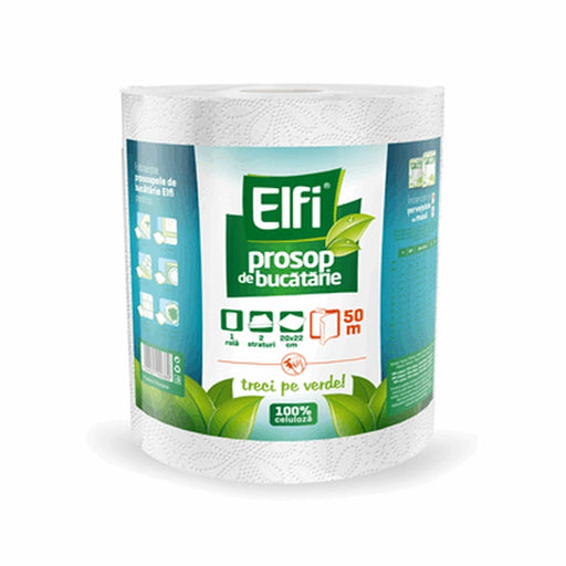 Elfi Prosop Hartie Bucatarie 2 Straturi 50 m - WALTI WALTI