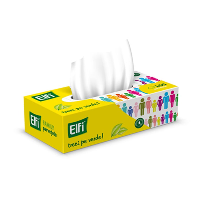 Elfi Servetele La Cutie 2 Straturi 150 bucati - WALTI WALTI