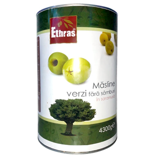 Ethras Masline Verzi fara Samburi 2 Kg - WALTI WALTI