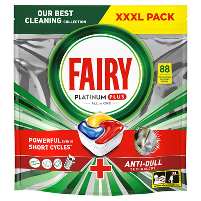 FAIRY All in One Platinum Plus Detergent Masina Spalat Vase 88 capsule - WALTI WALTI