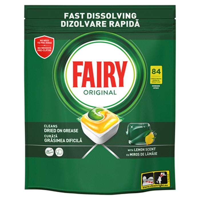 FAIRY Original Lamaie Detergent Masina Spalat Vase 84 capsule - WALTI WALTI
