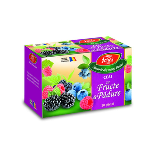 FARES Ceai Fructe de Padure 40 g - WALTI WALTI