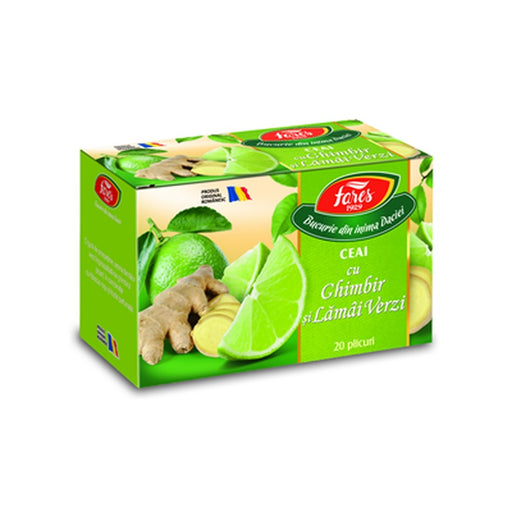 FARES Ceai Ghimbir Lamaie 40 g - WALTI WALTI