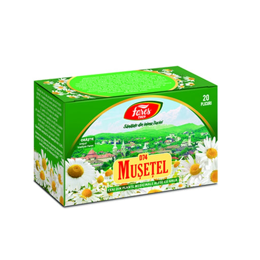 FARES Ceai Musetel 20 g - WALTI WALTI