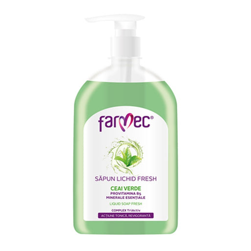 FARMEC Sapun Lichid cu Ceai Verde 500 ml - WALTI WALTI
