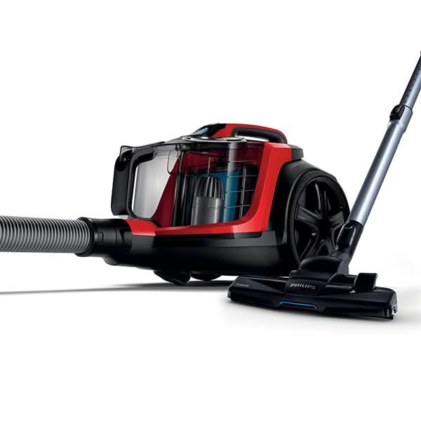 Aspirator fara sac PHILIPS PowerPro Expert FC9729/09, 2l, 900W, 75dB, rosu-negru WALTI