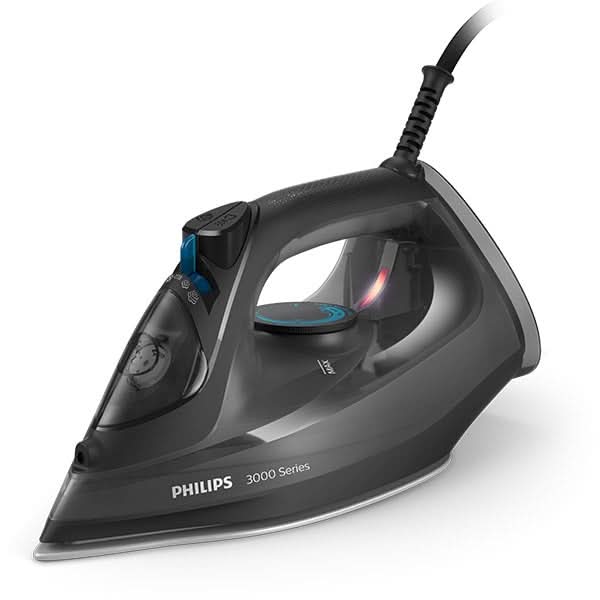 Fier de calcat PHILIPS Seria 3000 DST3041/80, 2600W, 200g/min, 300ml, talpa ceramica, negru WALTI