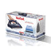 Fier de calcat TEFAL Virtuo FV1713E0, 2000W, 90g/min, 200ml, talpa antiaderenta, albastru inchis - WALTI