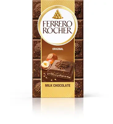 FERRERO ROCHER Tableta Ciocolata 90 g - WALTI WALTI