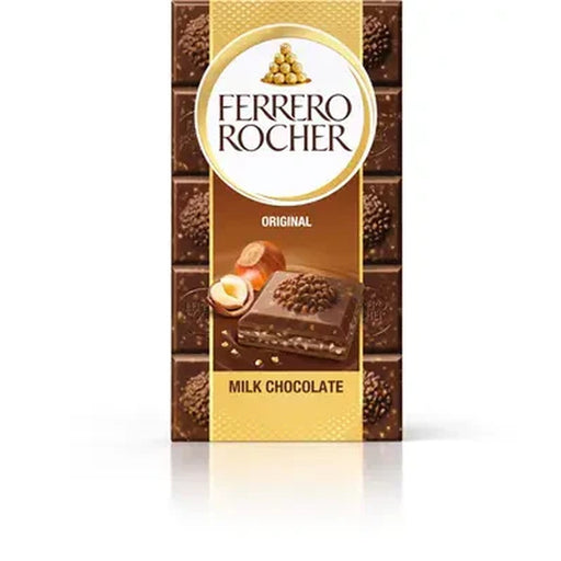 FERRERO ROCHER Tableta Ciocolata 90 g - WALTI WALTI