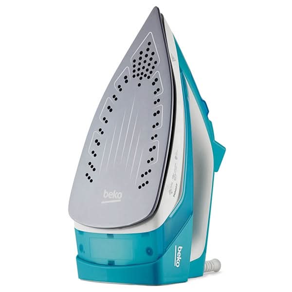 Fier de calcat BEKO SIM3122T, 2200W, 140g/min, 240 ml, talpa ceramica, alb-turcoaz WALTI