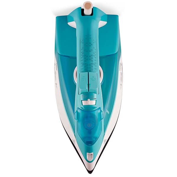 Fier de calcat BEKO SIM3122T, 2200W, 140g/min, 240 ml, talpa ceramica, alb-turcoaz WALTI