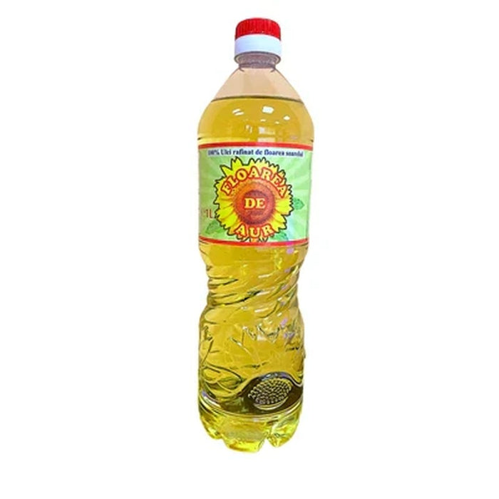 FLOAREA DE AUR Ulei Rafinat de Floarea Soarelui  1 L - WALTI WALTI