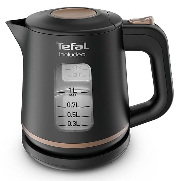 Fierbator apa TEFAL Includeo KI533811, 1l, 1800W, negru WALTI