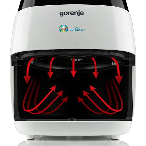 Friteuza cu aer cald GORENJE AF1409DW, 3.5l, 1400W, alb-negru WALTI