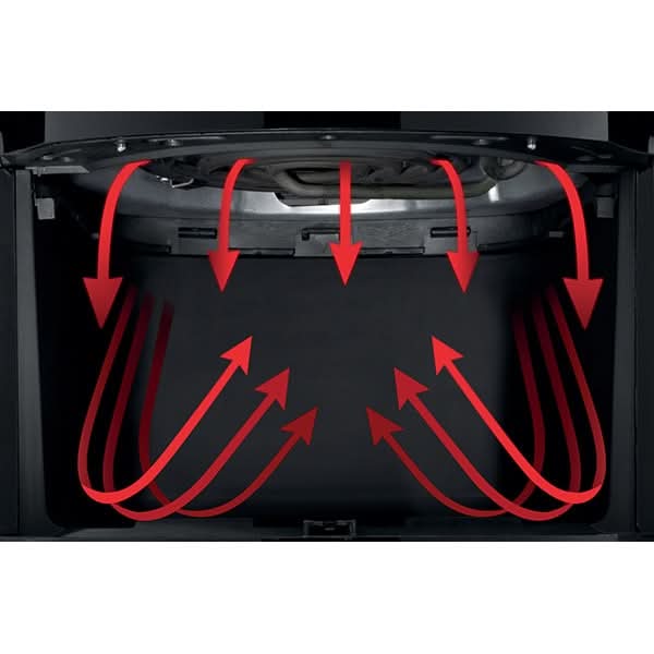 Friteuza cu aer cald GORENJE AF1700DB, 5l, 1700W, negru-argintiu WALTI