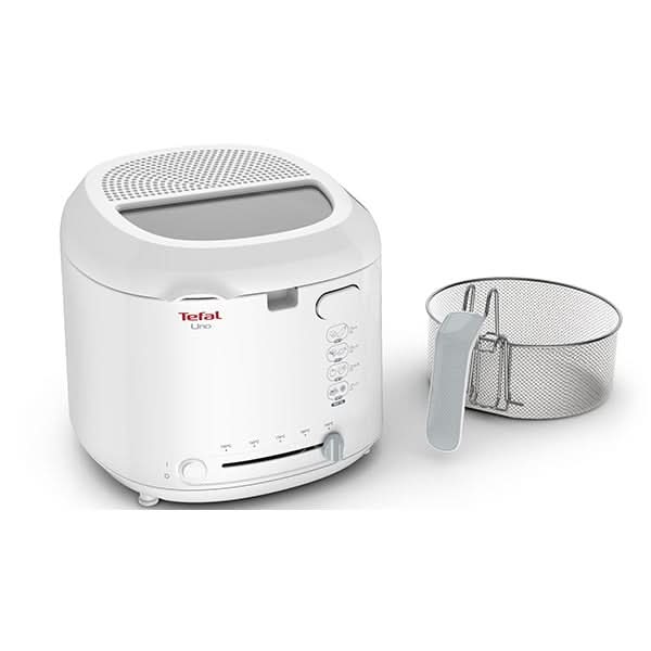 Friteuza TEFAL Uno FF203130, 1kg, 1.8l, 1600W, 150-190 grade, alb-gri WALTI