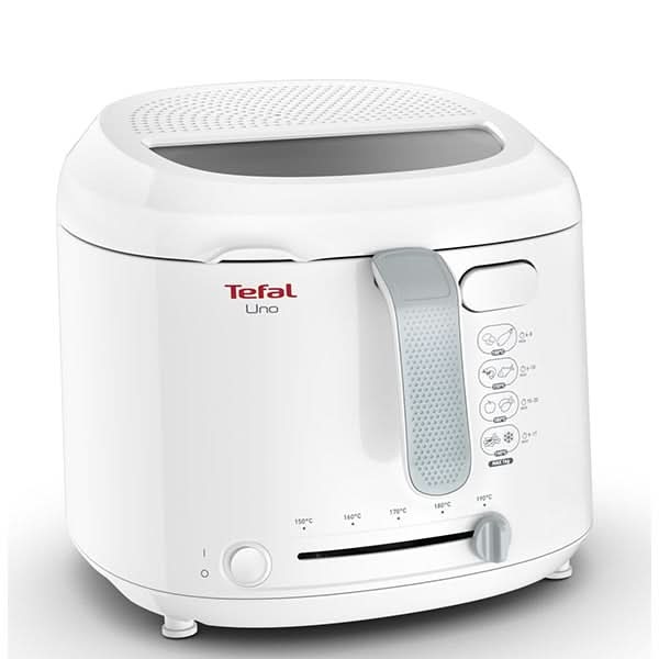 Friteuza TEFAL Uno FF203130, 1kg, 1.8l, 1600W, 150-190 grade, alb-gri WALTI
