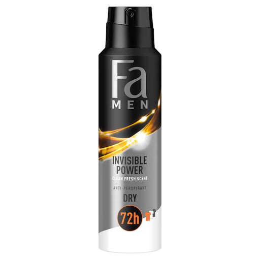 Fa Men Deodorant Spray Putere Invizibila 150 ml - WALTI WALTI