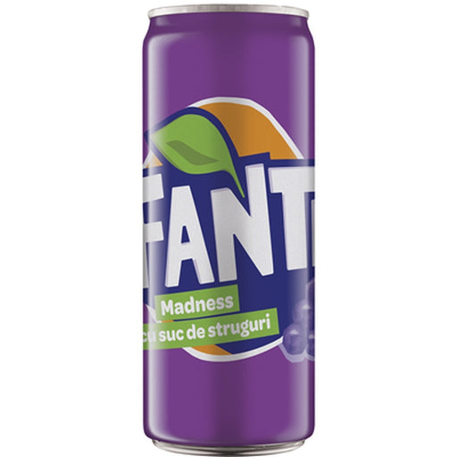 Fanta Madness Bautura Carbogazoasa SGR 0,33 L - WALTI WALTI