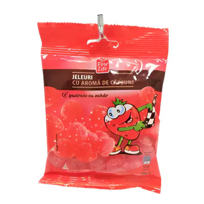 Fine Life Jeleuri Aroma Capsuni 75 g - WALTI WALTI