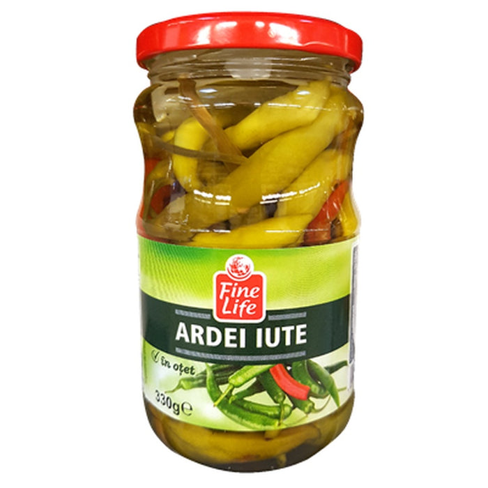 Fine Life Ardei Iute in Otet 330 g - WALTI WALTI