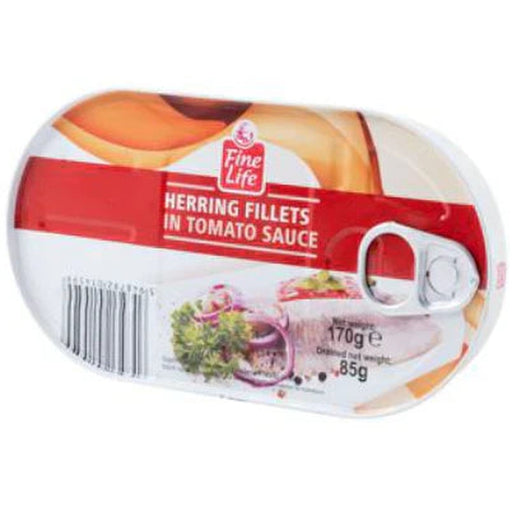 Fine Life Hering File In Sos Tomate 3 x 170 G - WALTI WALTI
