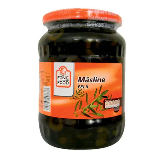 Fine Life Masline Negre Felii 335 g - WALTI WALTI