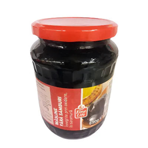 Fine Life Masline fara Samburi 350 g - WALTI WALTI