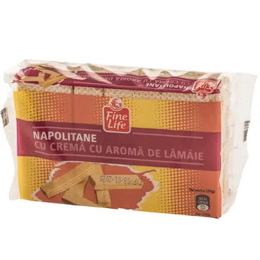 Fine Life Napolitane cu Crema de Lamaie 175 g - WALTI WALTI