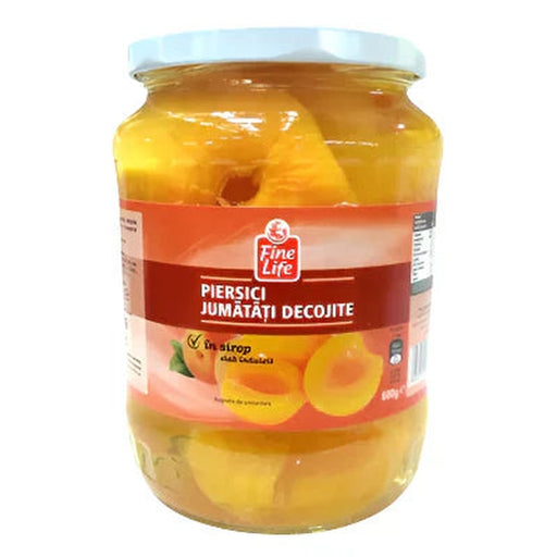 Fine Life Piersici Jumatati 700 g - WALTI WALTI