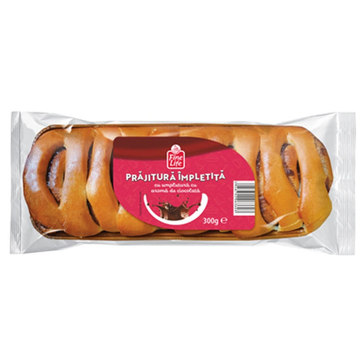 Fine Life Prajitura Impletita cu Ciocolata 300 g - WALTI WALTI