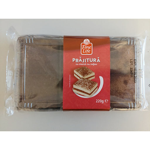 Fine Life Prajitura cu Crema cu Cafea 220 g - WALTI WALTI