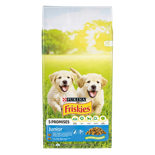Friskies Hrana Uscata Junior Pui si Legume 15 Kg - WALTI WALTI