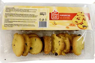 Fine Life Fursecuri cu Stafide 300 g - WALTI WALTI