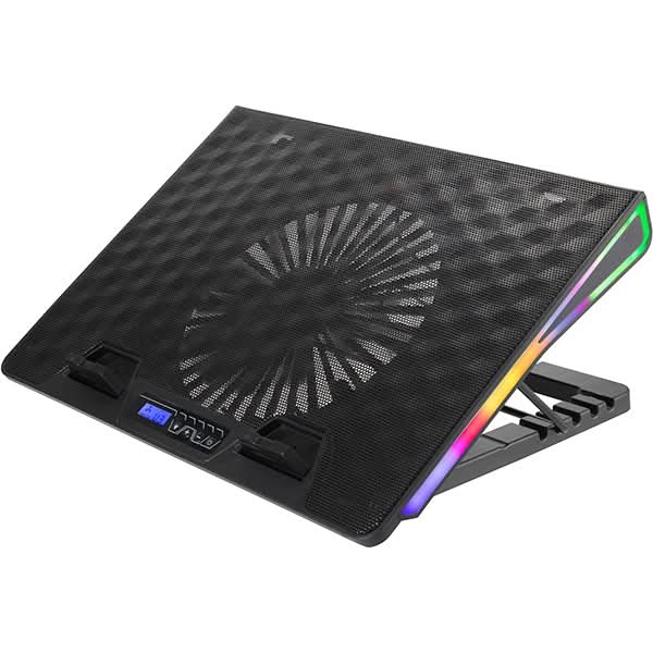 Cooler laptop gaming MYRIA X10, RGB, 17", negru WALTI