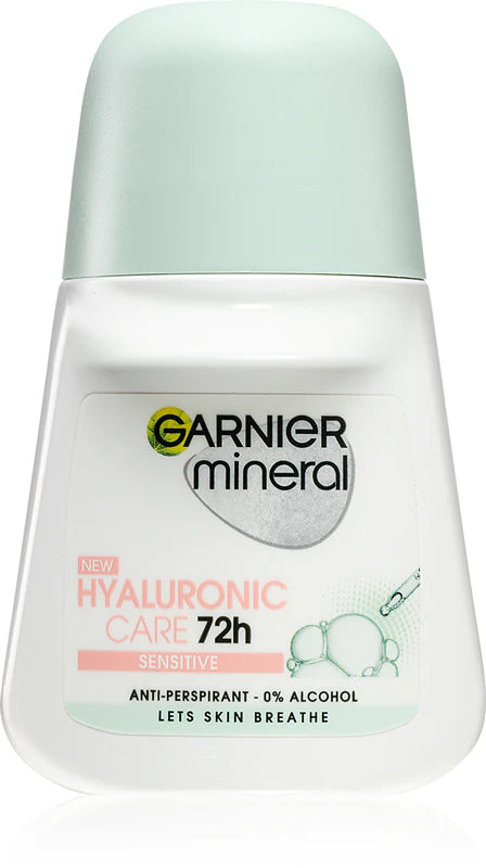 GARNIER Mineral Deodorant Roll-On Femei Hyaluronic Ultracare 50 ml - WALTI WALTI