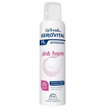 GEROVITAL H3 Deodorant Antiperspirant Pink Heaven 150 ml - WALTI WALTI
