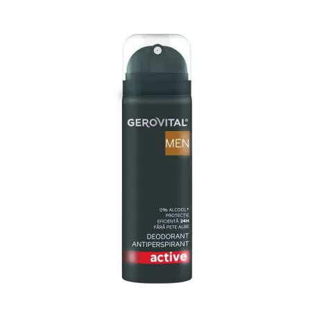 GEROVITAL Men Deodorant Antiperspirant Active 150 ml - WALTI WALTI