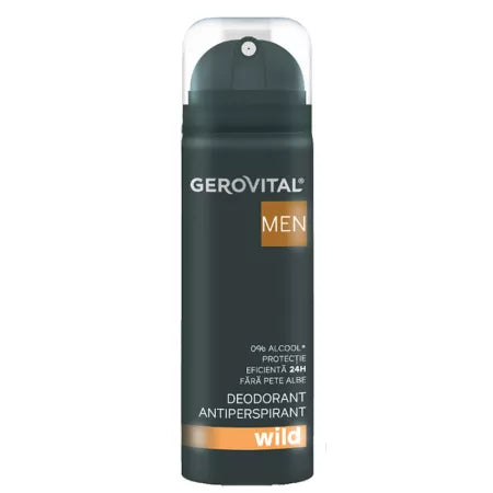 GEROVITAL Men Deodorant Antiperspirant Wild 150 ml - WALTI WALTI